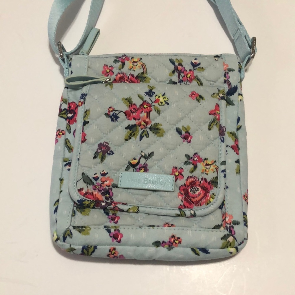 Vera Bradley Water Bouquet Hipster Crossbody Purse